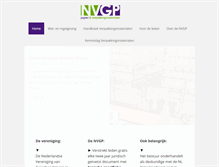 Tablet Screenshot of nvgp.nl